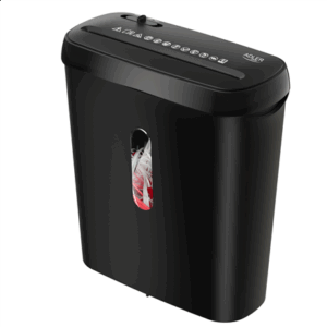 Paper Shredder | AD 1039 | Black | 8 L | 70 dB | Strip-cut - Image 1
