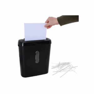Paper Shredder | AD 1039 | Black | 8 L | 70 dB | Strip-cut - Image 21