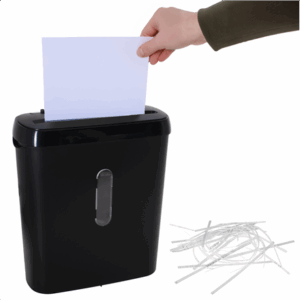 Paper Shredder | AD 1039 | Black | 8 L | 70 dB | Strip-cut - Image 7