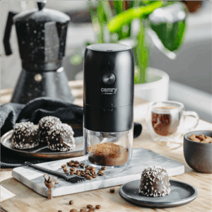 Camry Cordless USB Electric Coffee Grinder | CR 4302 | 25 W | Coffee beans capacity 25-30 g | Black - Image 13