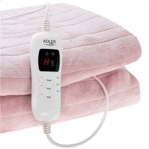 Adler | Electric heating throw-blanket, 160 x 180 cm | AD 7443 | Number of heating levels 7 | Number of persons 1 | Remote control | Super soft double-faced coral fleece | 110-120 W - Image 3