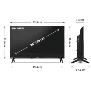 Sharp | 24HF2265E | 24 | Smart TV | Google TV - Image 9