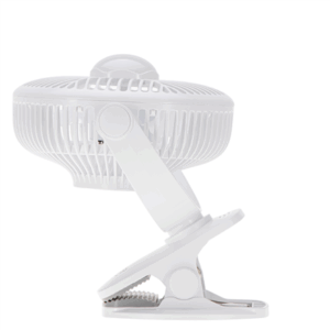 Adler Rechargeable fan with clip | AD 7335 | Table Fan | 6 W | Diameter 12.7 cm | Number of speeds 3 | Oscillation | White - Image 7