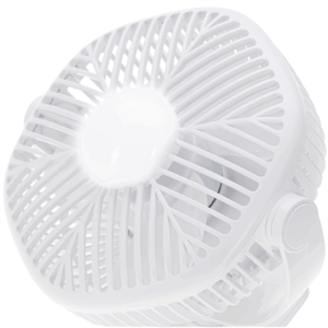 Adler Rechargeable fan with clip | AD 7335 | Table Fan | 6 W | Diameter 12.7 cm | Number of speeds 3 | Oscillation | White - Image 8