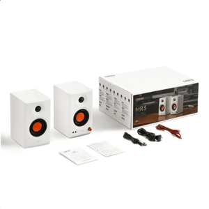 Edifier | Powered Studio Monitor Speakers | MR3 | 18 W | Bluetooth | Wireless connection | 85 dB | White - Image 5