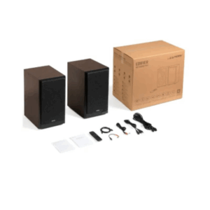Edifier Powered Bookshelf Speakers | R2750DB MKII | 144 W | Bluetooth | Wireless connection | Walnut - Image 9