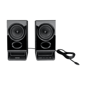 Edifier USB-Powered Speaker | R20BT | 2.5 W + 2.5 W | Bluetooth | Wireless connection | Black - Image 9