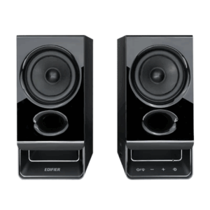 Edifier USB-Powered Speaker | R20BT | 2.5 W + 2.5 W | Bluetooth | Wireless connection | Black - Image 2