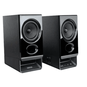Edifier USB-Powered Speaker | R20BT | 2.5 W + 2.5 W | Bluetooth | Wireless connection | Black - Image 4