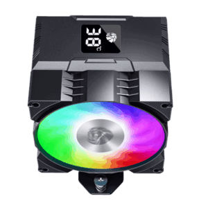 Gamemax CPU Air Cooler | GAMMA 90 DIGITAL BK | Black - Image 4
