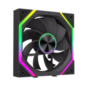 Gamemax FN12A-N2 WL-R | Case fan | Black - Image 2