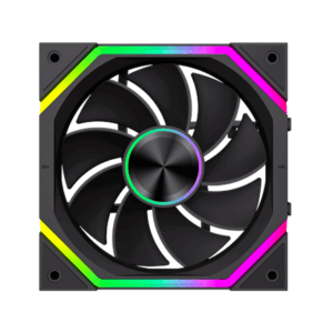 Gamemax FN12A-N2 WL-R | Case fan | Black - Image 4