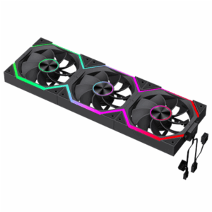 Gamemax FN12A-N2 WL-R | Case fan | Black - Image 8