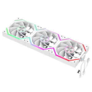 Gamemax FN12A-N2 WL-RW | Case fan | White - Image 8