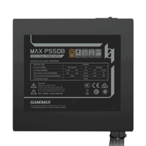Gamemax PSU | MAX P550B | 550 W | Bronze | Non-Modular - Image 7