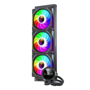 Gamemax CPU Liquid Cooler | ICEBURG 360 DIGITAL BK | Black - Image 2