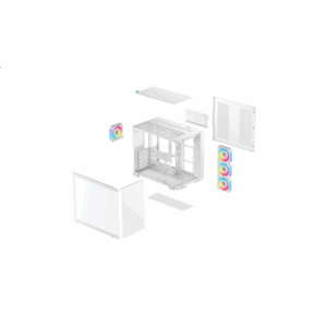 Deepcool Case | CG530U 4F WH | Whirte | Midi Tower - Image 9