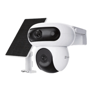 EZVIZ Battery-Powered PT IP Camera with Solar Panel Kit | CS-HB90x/SP | 4+4 MP | 2.8mm/6mm | IP65 | H.264/H.265 | Micro SD, Max. 512 GB