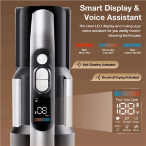 Jimmy Vacuum Cleaner and Washer | PW11 Plus | Cordless operating | Washing function | 400 W | 21.6 V | Operating time (max) 40-75 min | Black/Silver - Image 8