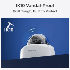 Reolink | 4K PoE IK10 Camera with 5X Optical Zoom | P437 | Dome | 8 MP | 2.7-13.5mm | IP67 | H.265 | Micro SD, Max. 256 GB - Image 2