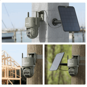 Reolink | TrackMix Series G770 Camouflage with Solar Panel 2 4G LTE Dual-Lens Battery Security Camera | PTZ | 4 MP | 2.8mm/F1.6 | IP65 | H.264/H.265 | Micro SD, Max. 256 GB - Image 2