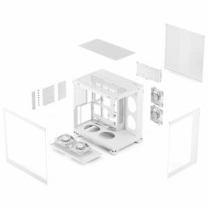 Fractal Design Case | Pop 2 Vision | White RGB | Mid-Tower - Image 9