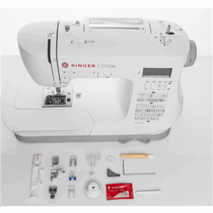 Singer | Sewing Machine | C7205 | Number of stitches 200 | Number of buttonholes 8 | White - Image 3