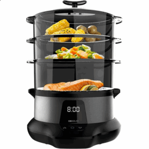 Cecotec Food Steamer | Vapovita 3000 Pro | 1000 W | Number of baskets 3 - Image 2