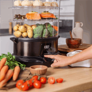 Cecotec Food Steamer | Vapovita 3000 Pro | 1000 W | Number of baskets 3 - Image 4