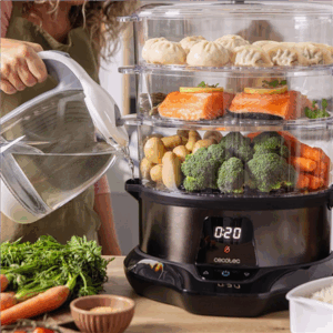 Cecotec Food Steamer | Vapovita 3000 Pro | 1000 W | Number of baskets 3 - Image 5