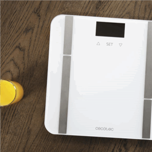Cecotec | Smart Bathroom Scale | Surface Precision 9400 Full Healthy | Maximum weight (capacity) 180 kg | Accuracy 100 g | White - Image 2