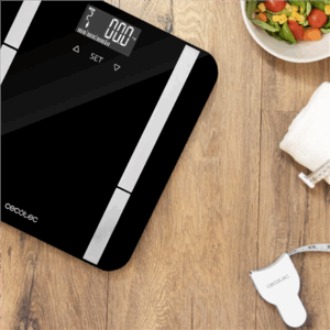 Cecotec | Smart Bathroom Scale | Surface Precision 9450 Full Healthy | Maximum weight (capacity) 180 kg | Accuracy 100 g | Black - Image 2