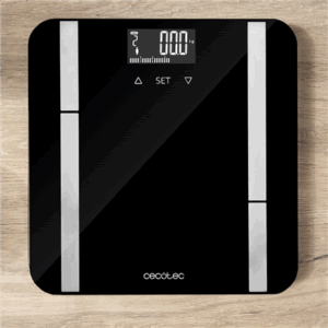 Cecotec | Smart Bathroom Scale | Surface Precision 9450 Full Healthy | Maximum weight (capacity) 180 kg | Accuracy 100 g | Black - Image 3