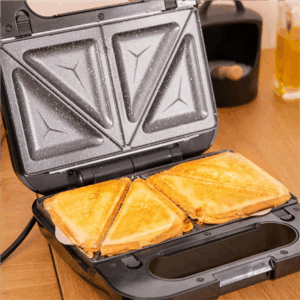Cecotec Sandwich Maker | Rock’nToast 4in1 | 1000 W | Number of plates 4 | Black - Image 4