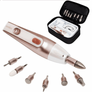 Cecotec Electric Manicure and Pedicure Set | PinkyCare 700 Perfect Nails | Nail Drill | Pink/White - Image 2