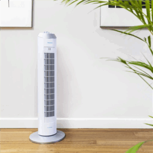 Cecotec EnergySilence 8090 Skyline | Tower Fan | Stand Fan | 60 W | Diameter 29 cm | Number of speeds 3 | Oscillation | White - Image 3