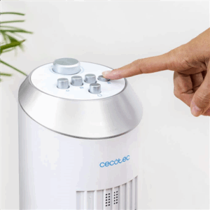 Cecotec EnergySilence 8090 Skyline | Tower Fan | Stand Fan | 60 W | Diameter 29 cm | Number of speeds 3 | Oscillation | White - Image 5