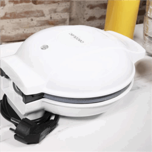 Cecotec Waffle Maker | Fun Gofrestone 3in1 | 700 W | Number of pastry 3 | Waffle/Muffin/Donut | White - Image 2