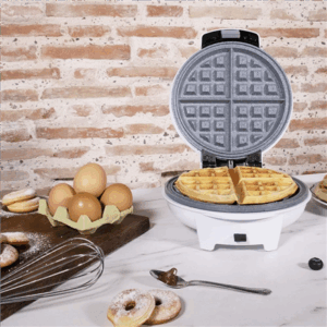 Cecotec Waffle Maker | Fun Gofrestone 3in1 | 700 W | Number of pastry 3 | Waffle/Muffin/Donut | White - Image 3