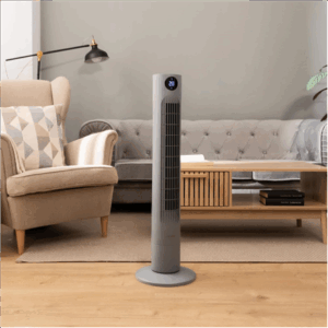 Cecotec EnergySilence 800 Skyline Smart | Tower Fan | Stand Fan | 60 W | Diameter 27 cm | Number of speeds 3 | Oscillation | Remote control | Black/Grey - Image 8