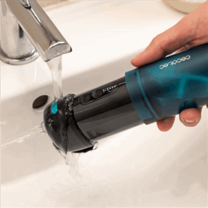 Cecotec Oral Irrigator | ToothCare Jet Splash | 150 ml | Black/Blue | Number of heads 2 - Image 4