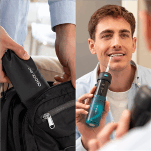Cecotec Oral Irrigator | ToothCare Jet Splash | 150 ml | Black/Blue | Number of heads 2 - Image 6