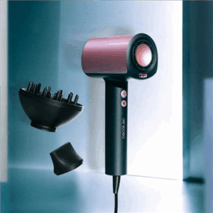 Cecotec Hair dryer | DryGlam Nano Plasma | 1600 W | Number of temperature settings 3 | Ionic function | Black/Rose Gold | Diffuser nozzle - Image 4