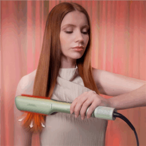 Cecotec Hair Straightener | Air Lisse Champagne | Ceramic heating system | Ionic function | Temperature (max) 230 °C | Temperature (min) 100 °C | Number of heating levels 3 | 1600 W | Champagne - Image 5