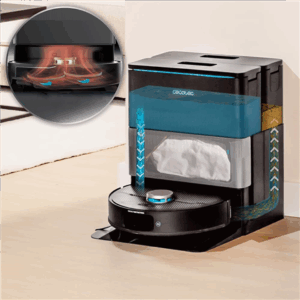 Cecotec Conga X70 | Robot Vacuum Cleaner | Operating time (max) 240 min | Wet&Dry | 5200 mAh | 15000 Pa | Black - Image 6
