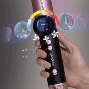 Cecotec Styling Brush | AirGlam 14in1 Flex Black | Ion conditioning | Barrel diameter 32 mm/35 mm | 1400 W | Black - Image 3