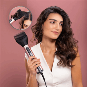 Cecotec Air Brush | CeramicCare 10in1 AirBrush | Ion conditioning | Number of heating levels 3 | 1200 W | Black/Pink - Image 8