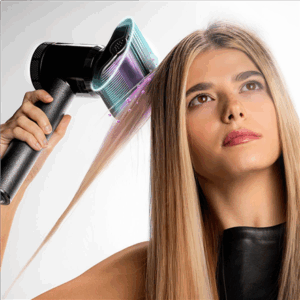 Cecotec Hair Dryer | DryGlam Waves i-Sensor Pro | 1600 W | Number of temperature settings 4 | Ionic function | Black | Diffuser nozzle - Image 5