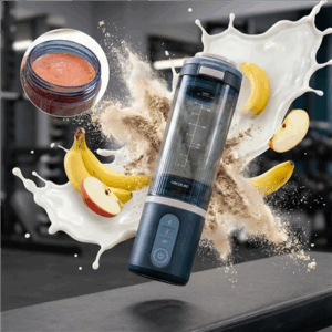 Cecotec Blender | Power Titanium Shake2Go | Portable | 180 W | Jar material BPA-free | Jar capacity 0.6 L | Lagoon - Image 3