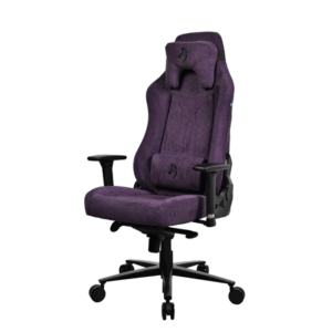 Arozzi Frame material: Metal; Wheel base: Aluminium; Upholstery: Soft Fabric | Arozzi | Gaming Chair | Vernazza SoftFabric | Purple - Image 2